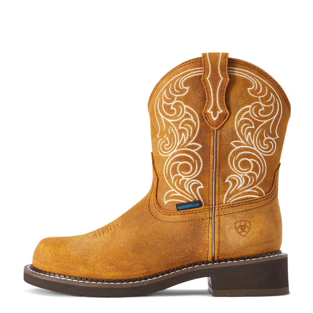 Ariat Ladies Fatbaby Heritage Waterproof Work Boot