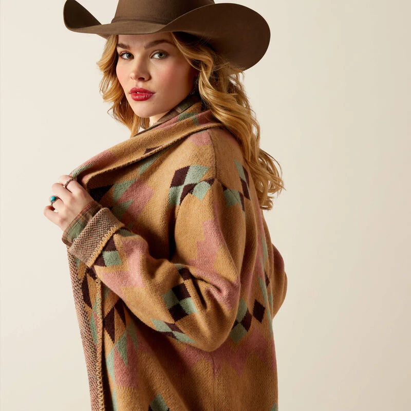 Ariat Women's Chic Blanket Sunset Coat