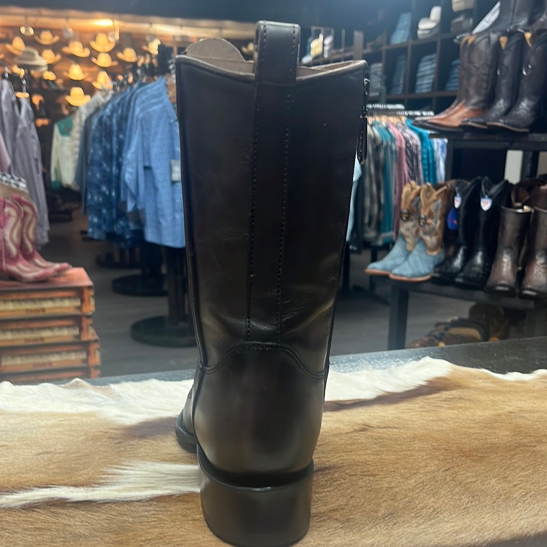 Cuadra Brown Ostrich Leg Narrow Boot