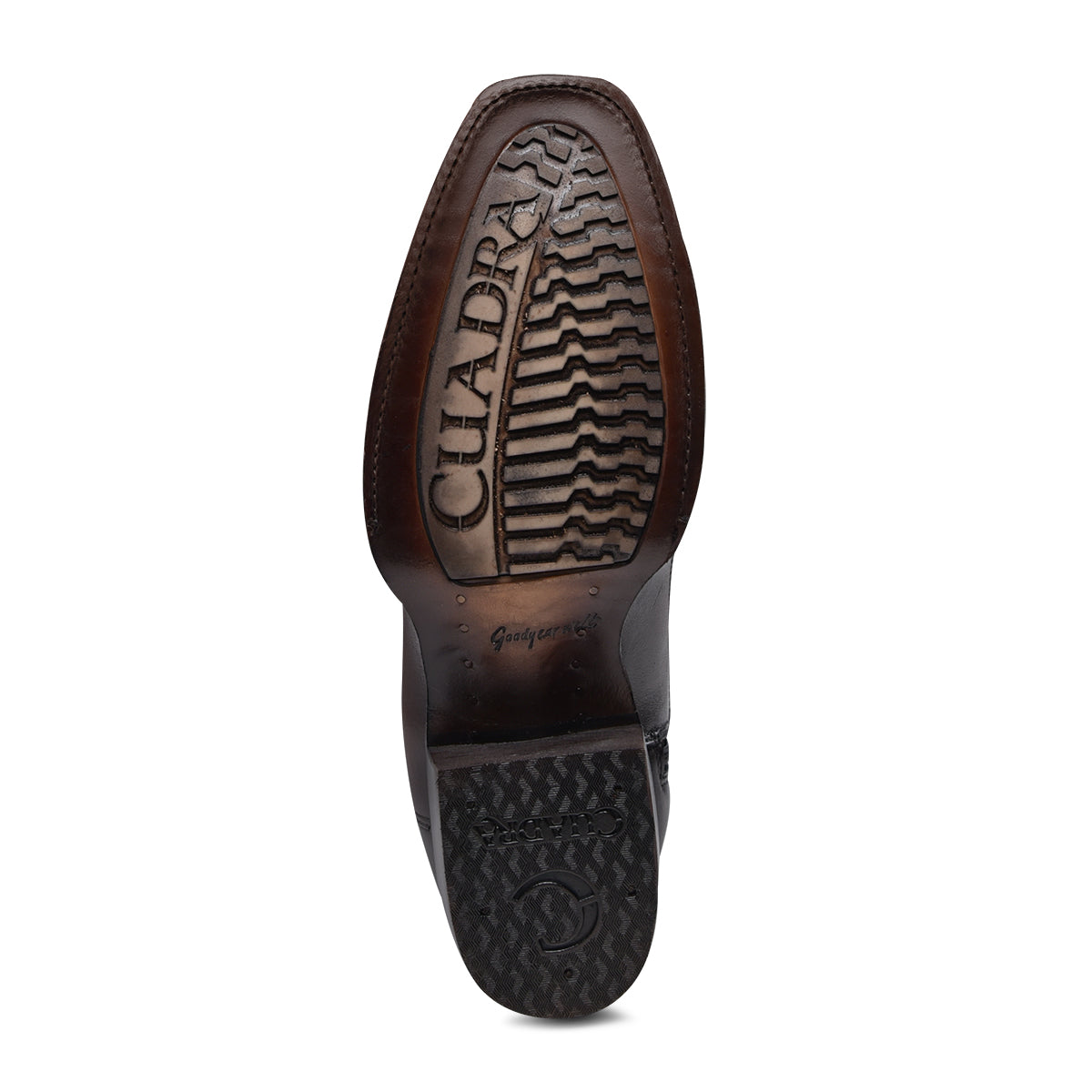 Cuadra Mens Chocolate Flame Ostrich Laser