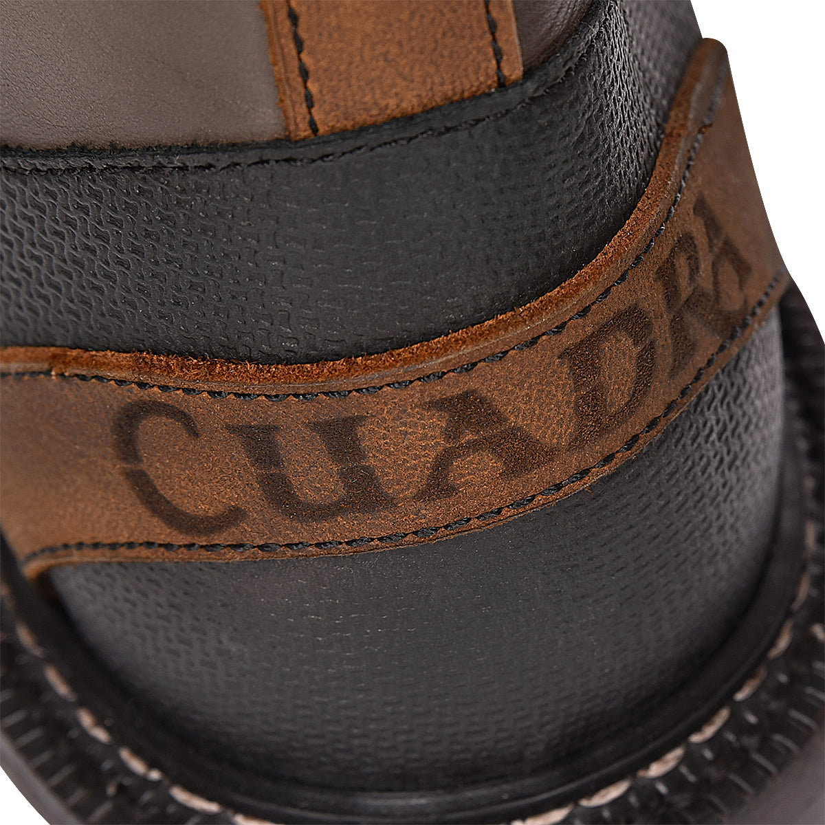 Cuadra Mens Brown Zipper Narrow Square Toe Boot