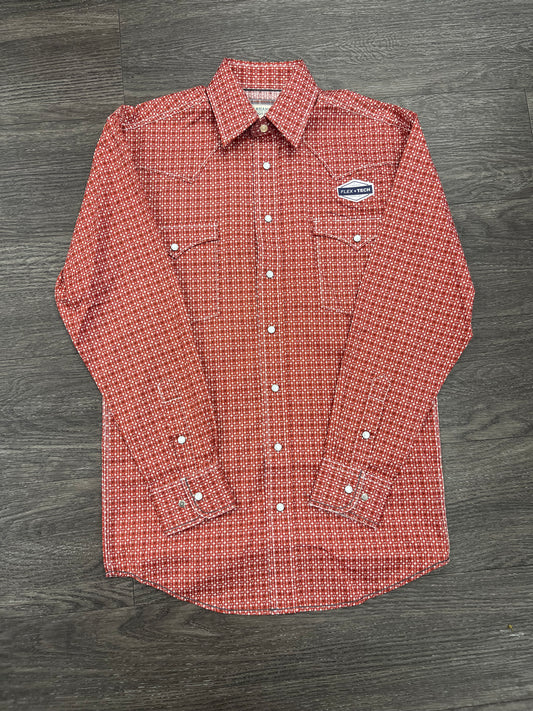 Panhandle Slim Burnt Orange Snap Shirt