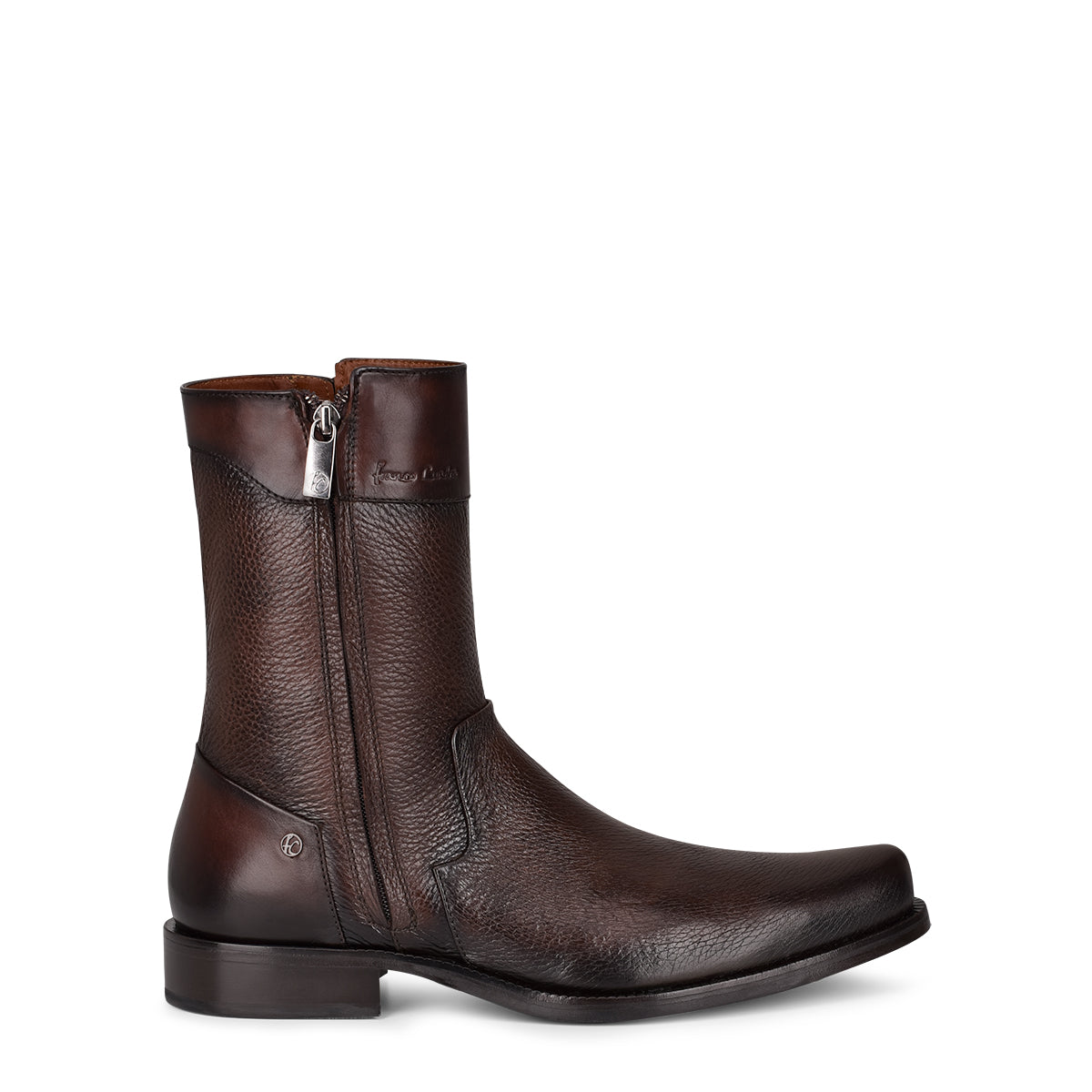 Cuadra Mens Chocolate Genuine Deer Exotic Botin