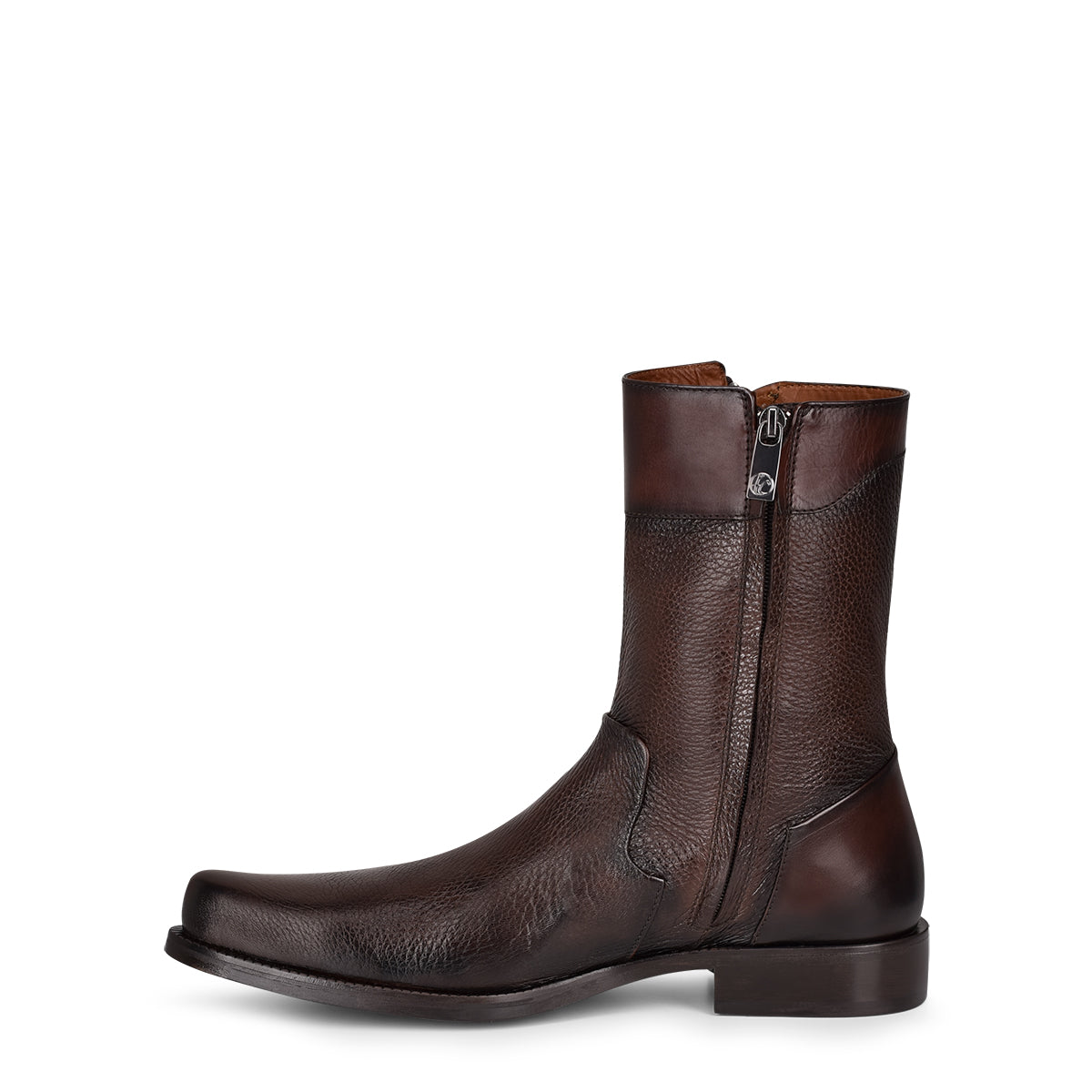 Cuadra Mens Chocolate Genuine Deer Exotic Botin