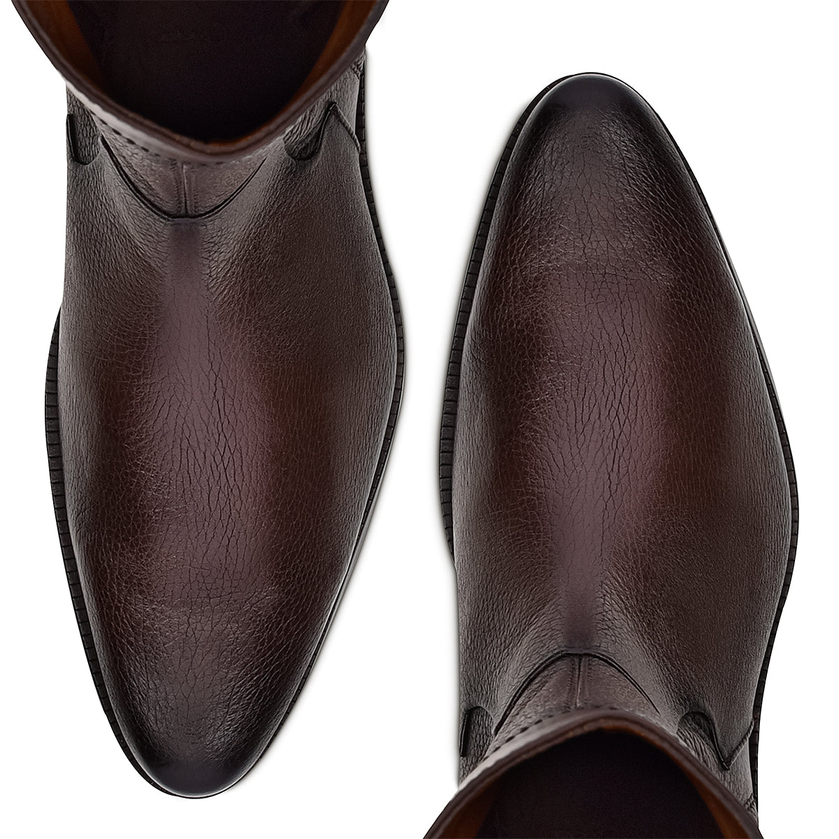 Cuadra Mens Chocolate Genuine Deer Exotic Botin