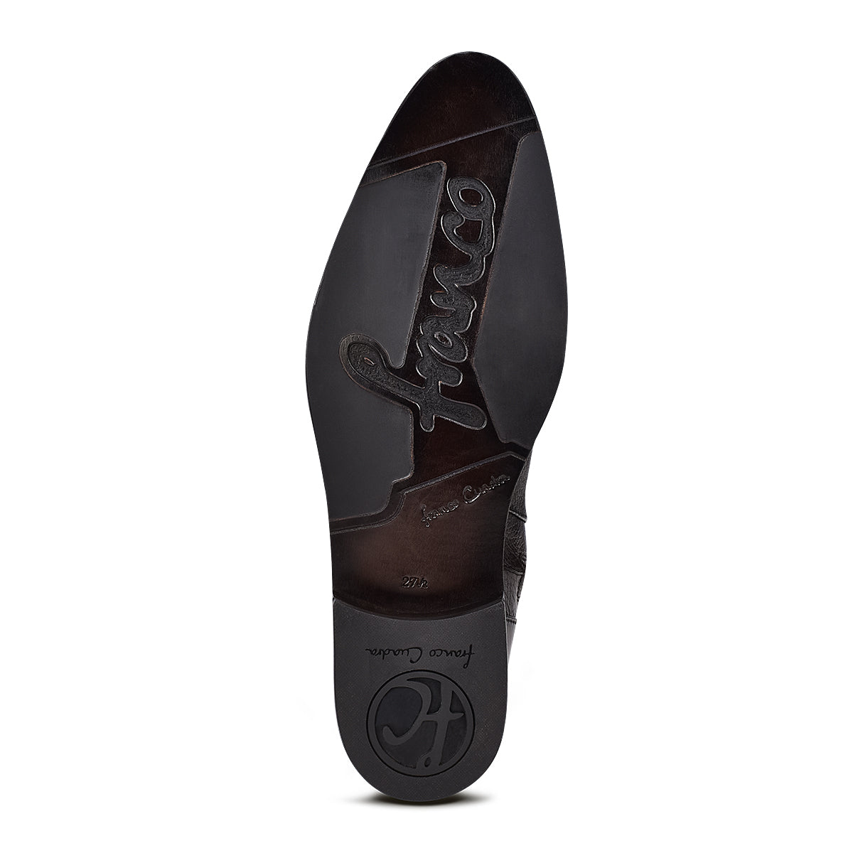 Cuadra Mens Chocolate Genuine Deer Exotic Botin