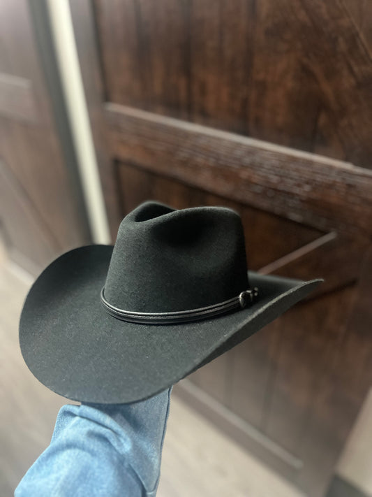 Stetson Seneca Black 4X Texana