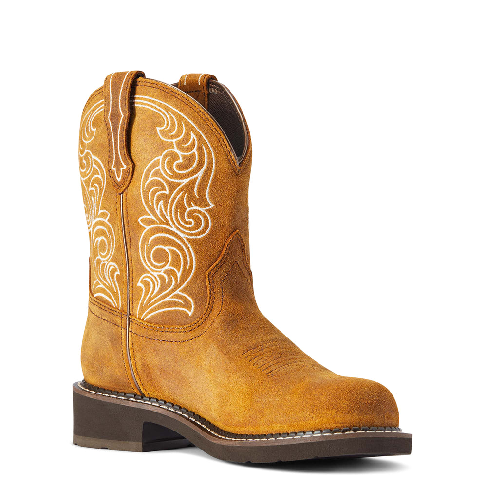 Ariat Ladies Fatbaby Heritage Waterproof Work Boot