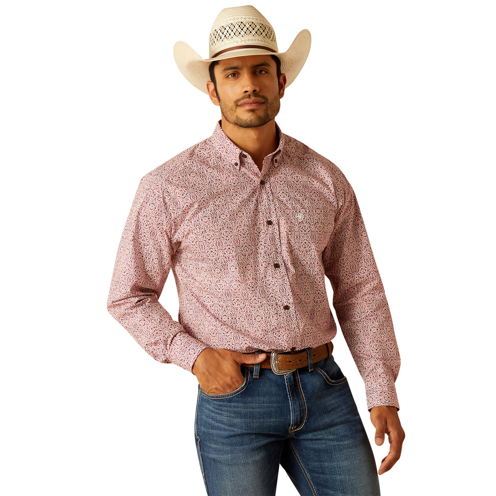 Ariat Red Floral Shirt