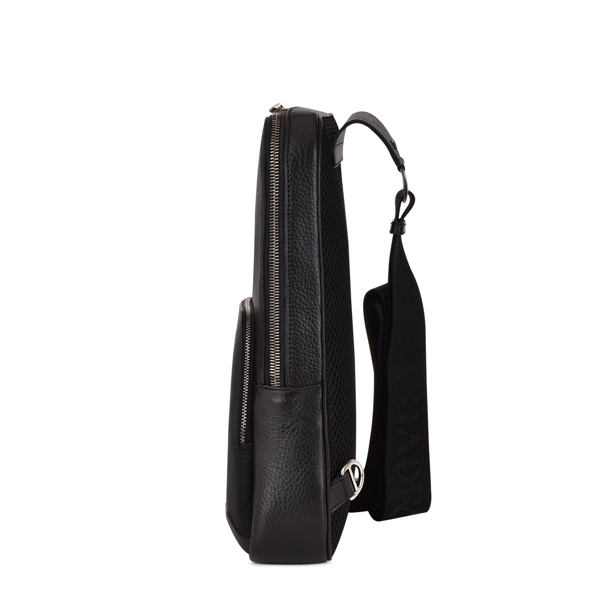 Cuadra Black Stingray Cross Body Bag