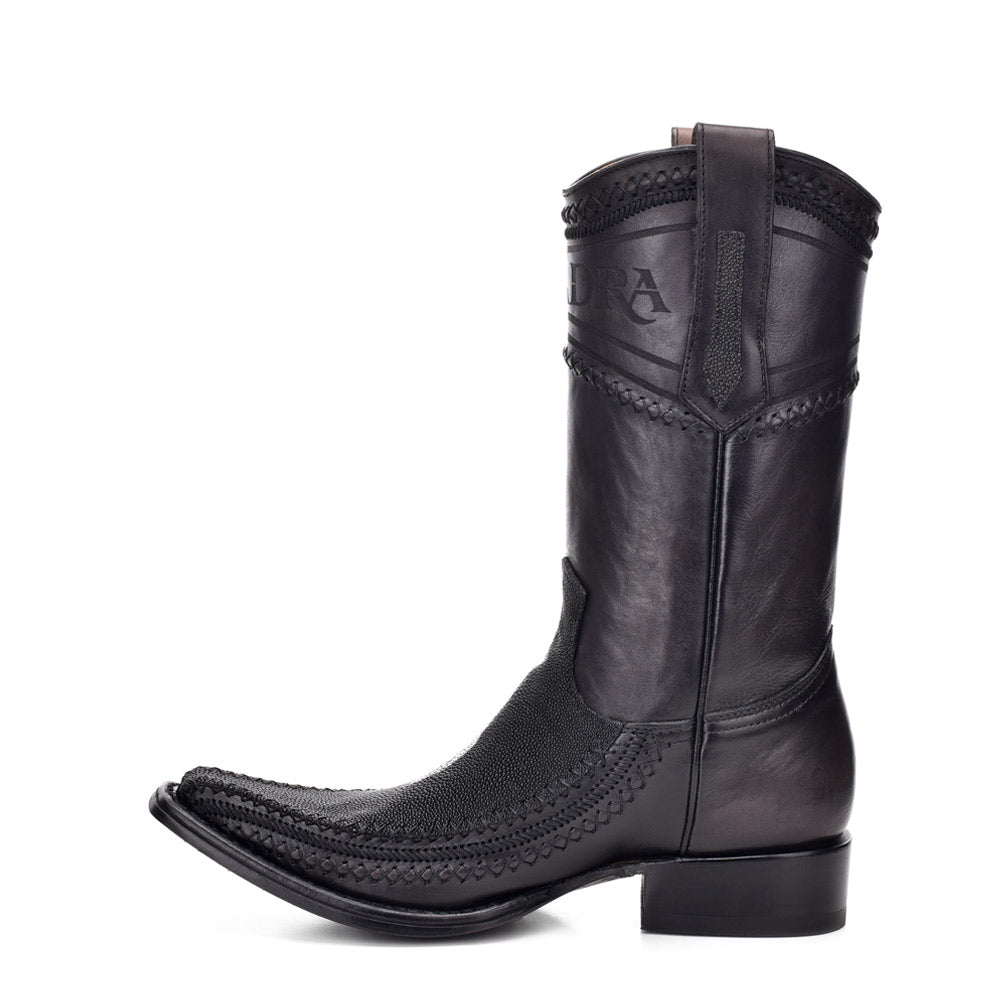 Cuadra Mens Stingray Laser Exotic Boot