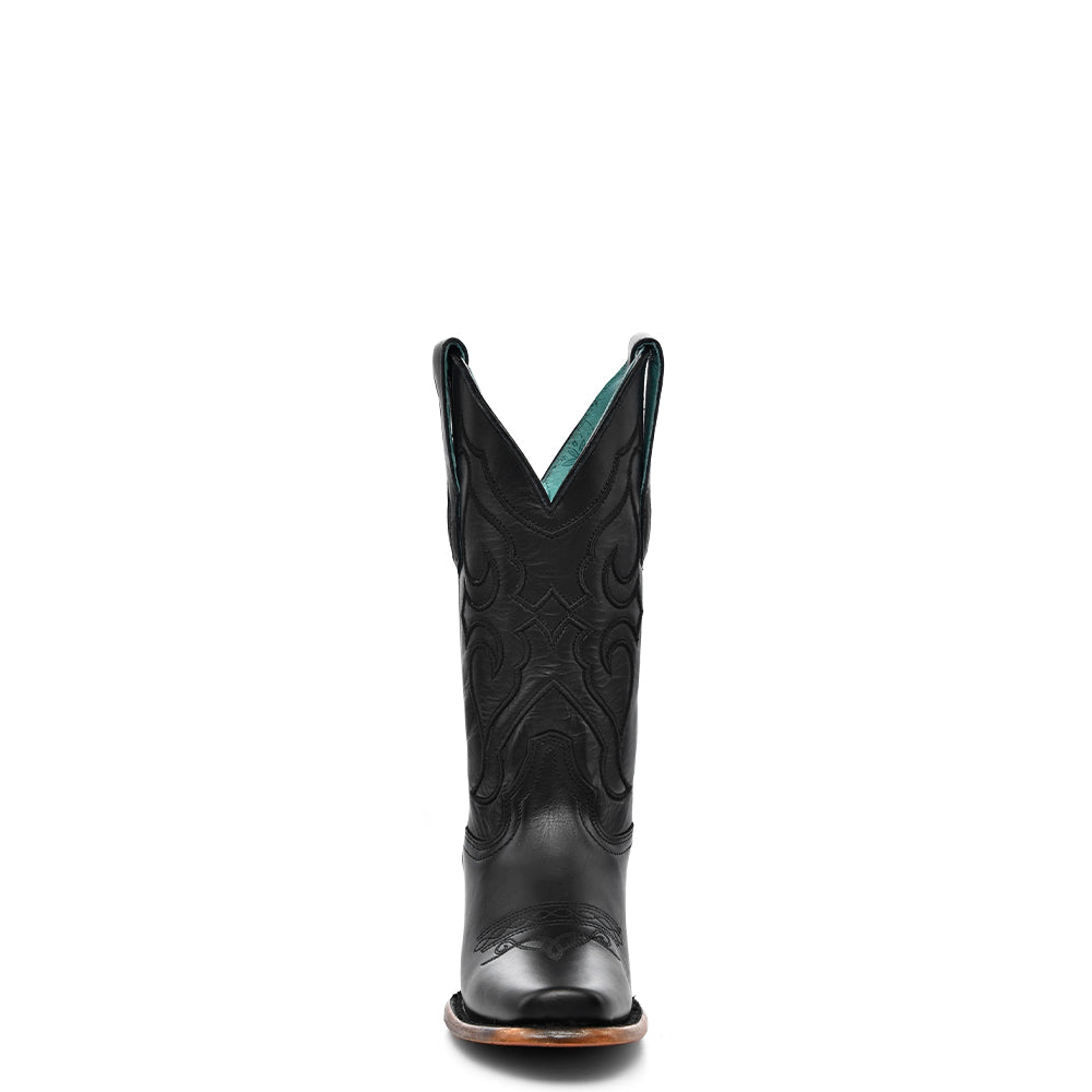 Corral Boot Company Ld Full Black Embroidery Aq To