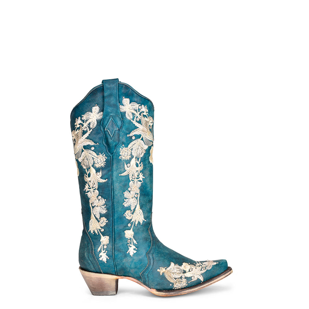 Corral Boot Company Navy Blue And Floral