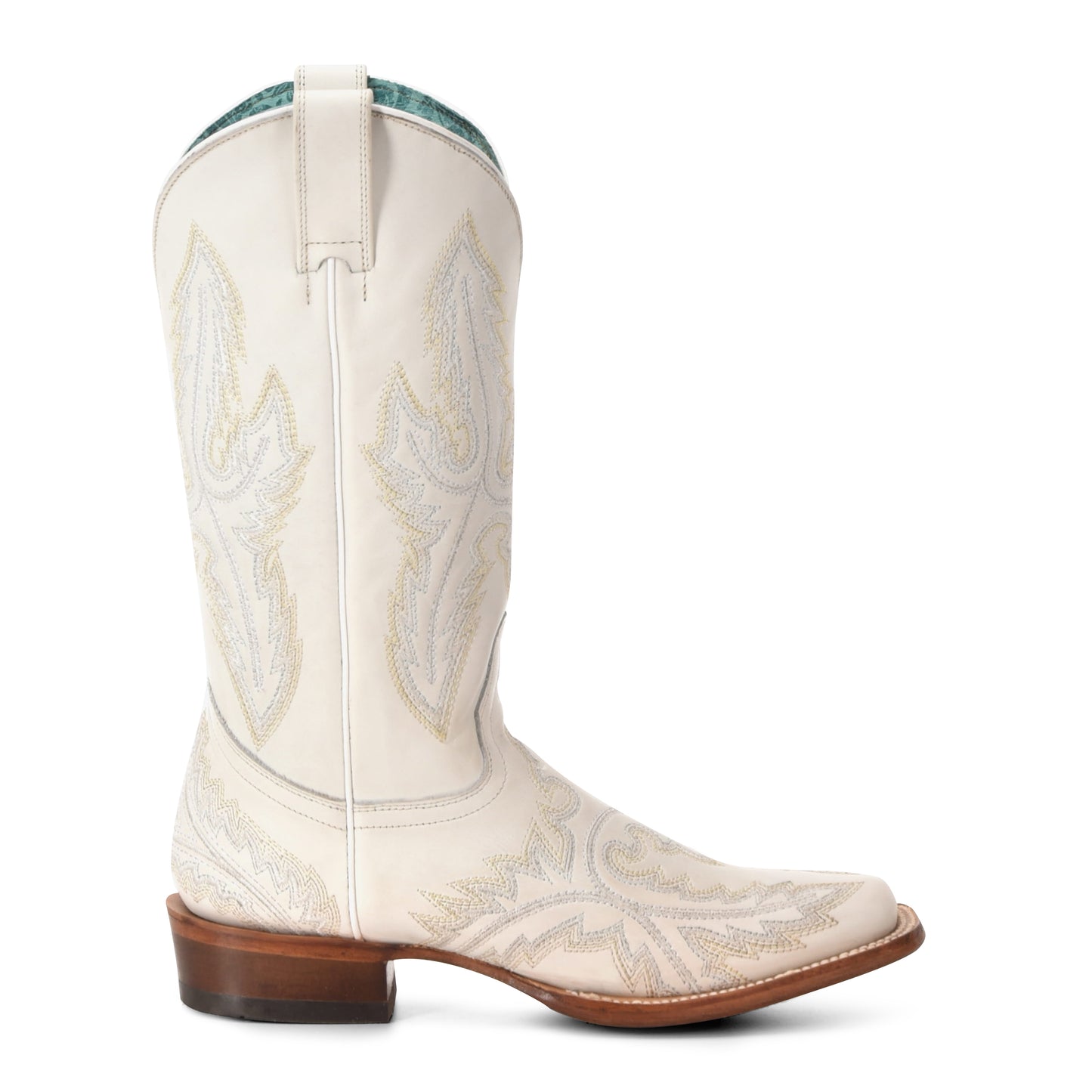 Corral Boot Company White Embroidered Cowgirl Boot