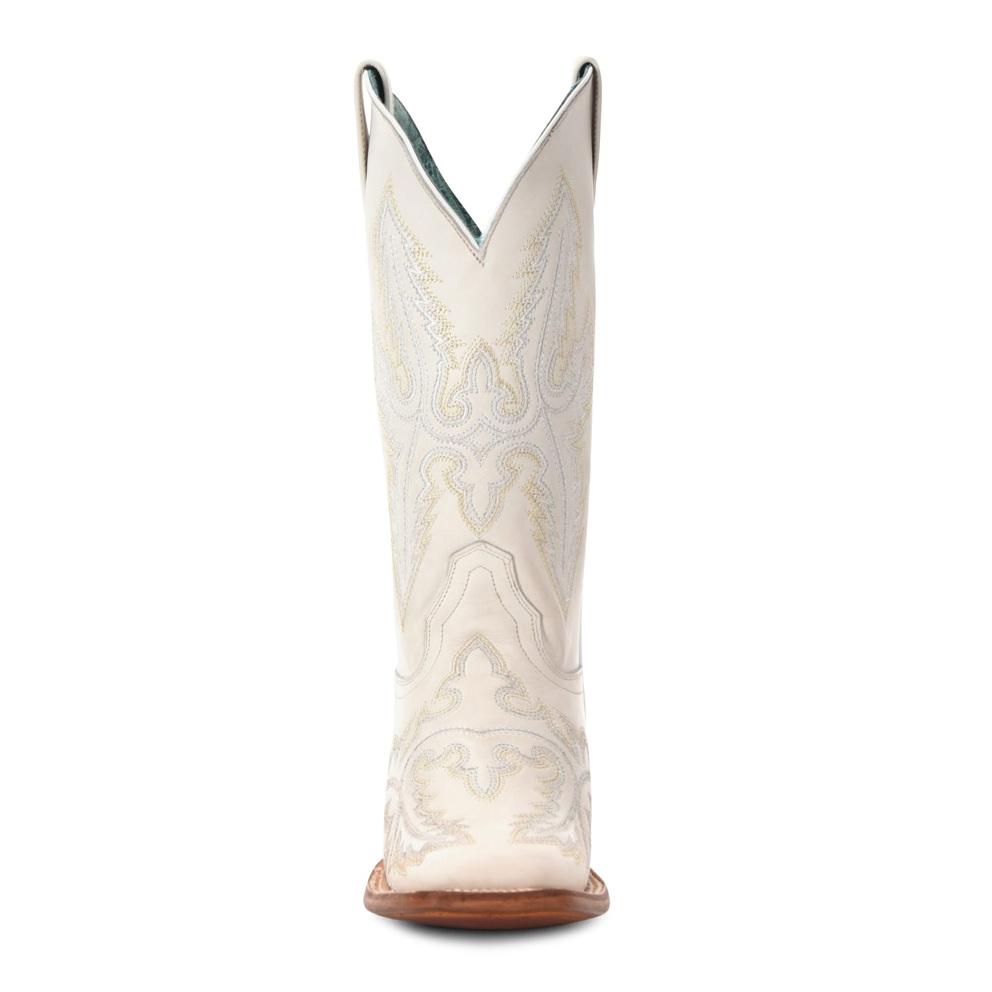 Corral Boot Company White Embroidered Cowgirl Boot