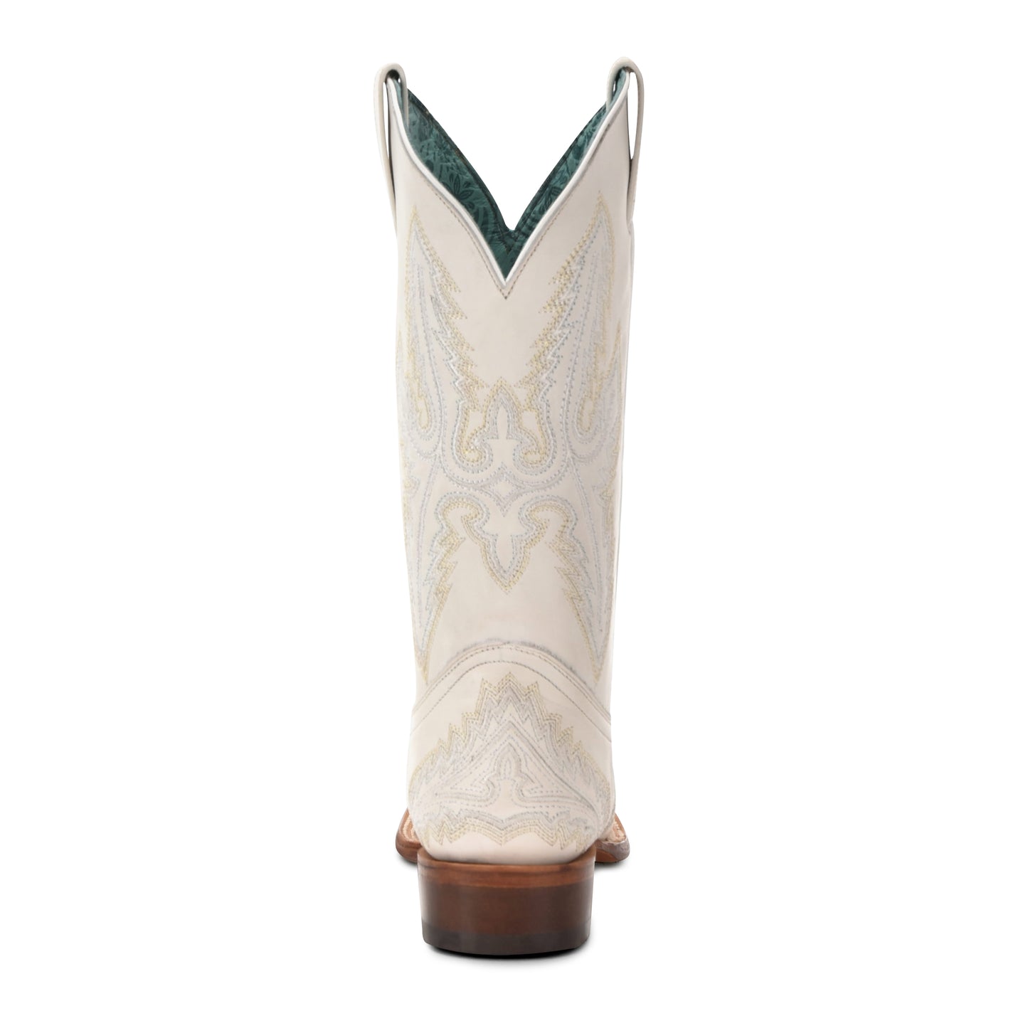 Corral Boot Company White Embroidered Cowgirl Boot