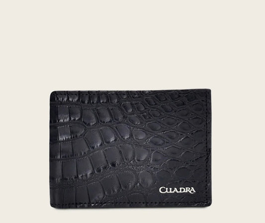 Cuadra Black Alligator