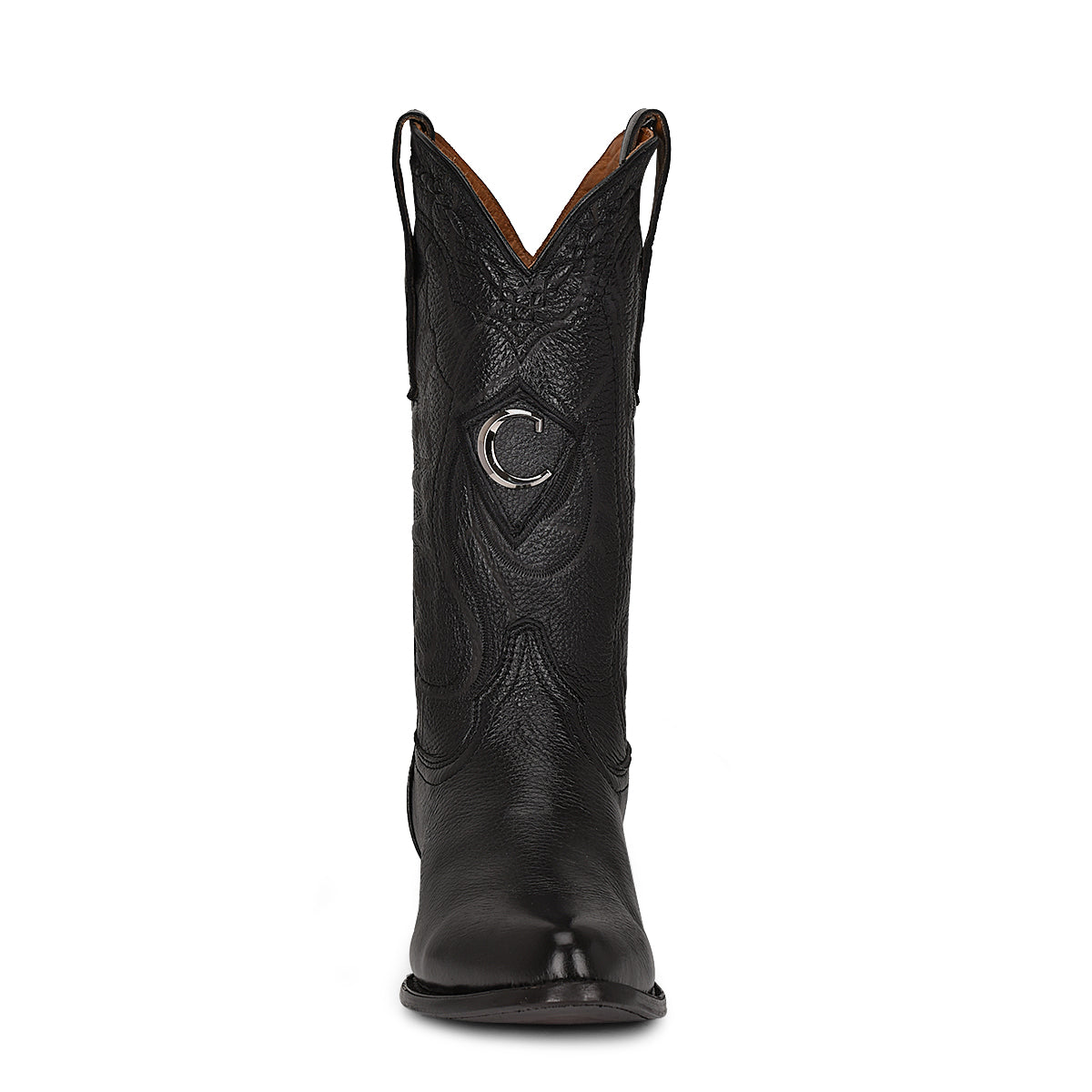 Cuadra Black Deer Round Toe