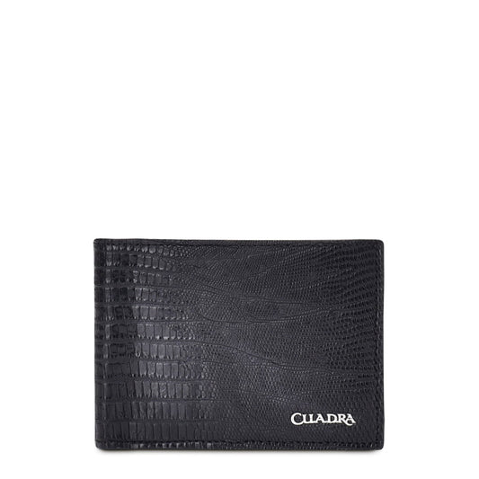 Cuadra Black Lizard Wallet