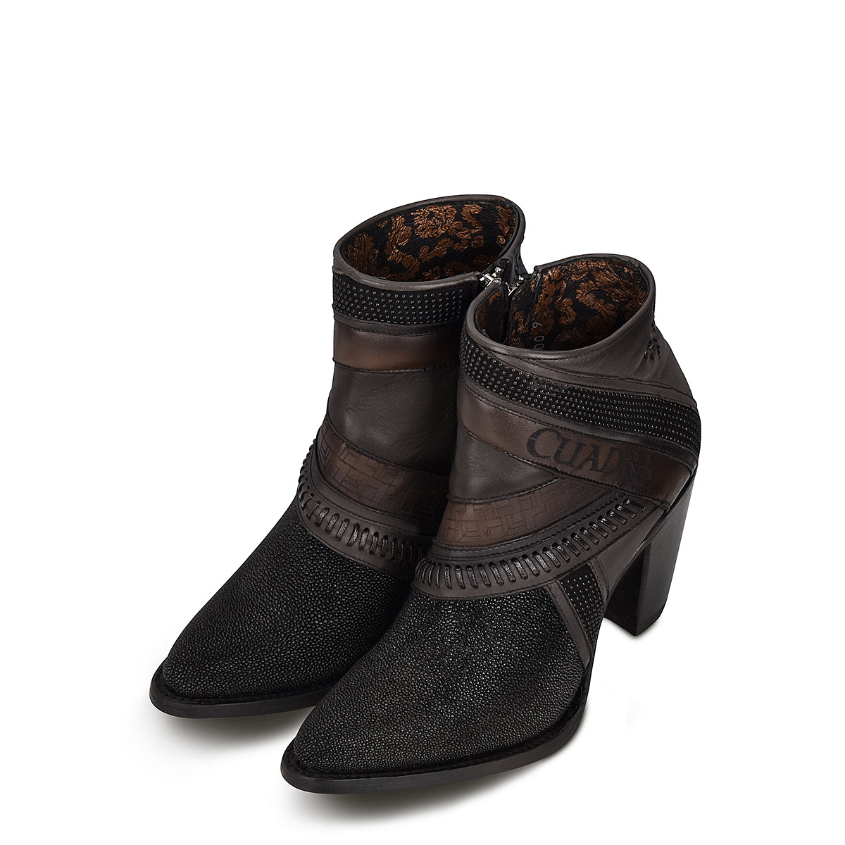 Cuadra Ladies Black/Stingray Bootie