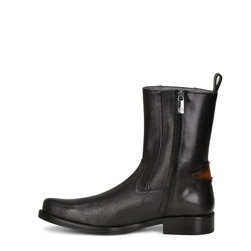 Cuadra Deer Zipper Round Toe