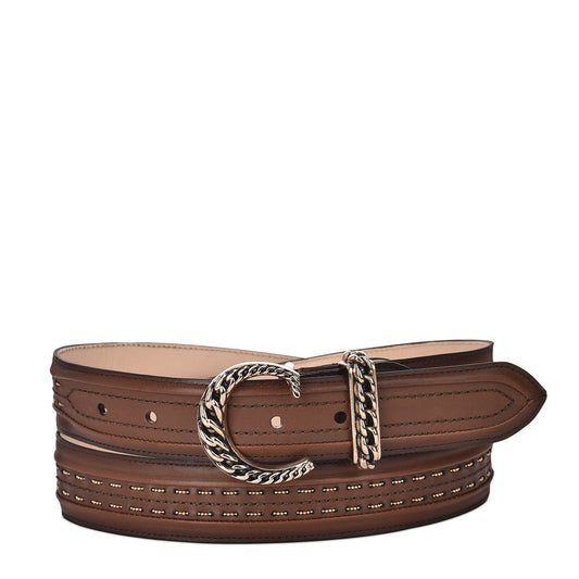 Cuadra Womens Honey Woven Belt