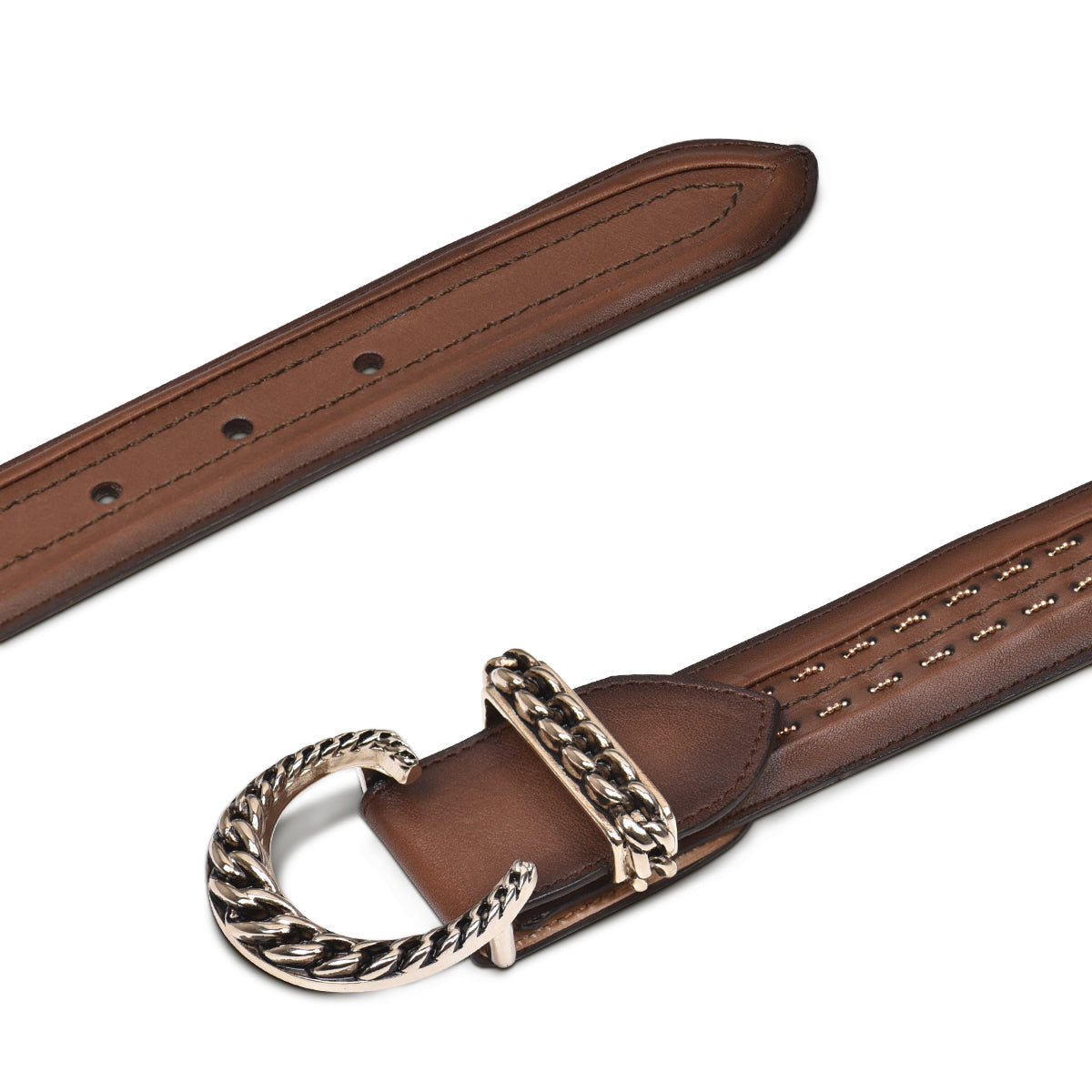 Cuadra Womens Honey Woven Belt