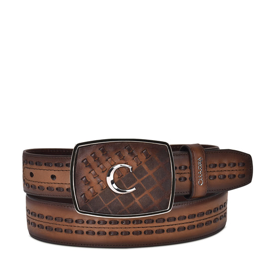 Cuadra Mn Maple Laser & Woven Belt