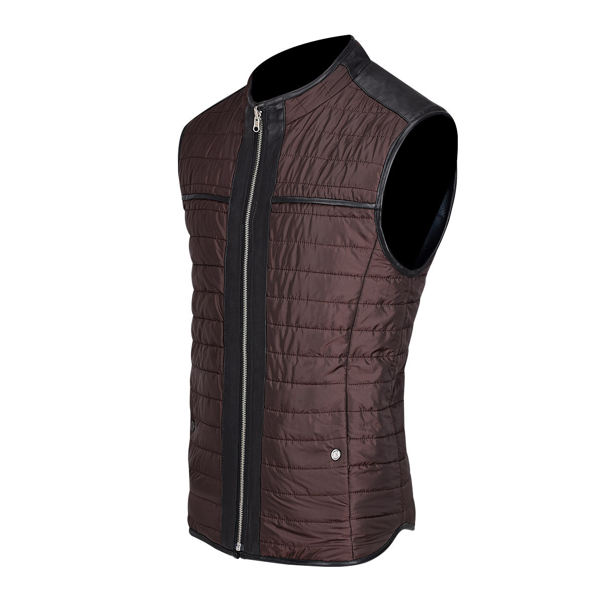 Cuadra Navy Zipper Vest