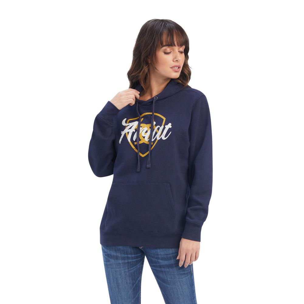 Ariat Ladies Navy Blue Hoodie