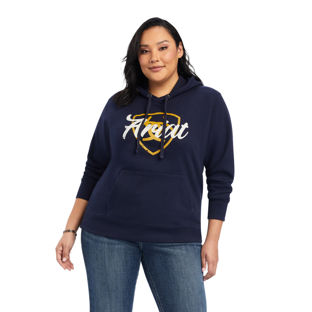 Ariat Ladies Navy Blue Hoodie