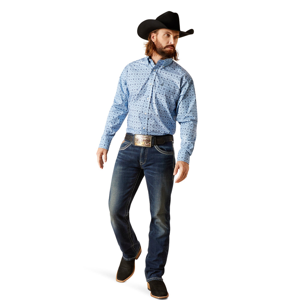 Ariat Blue Longhorn Shirt