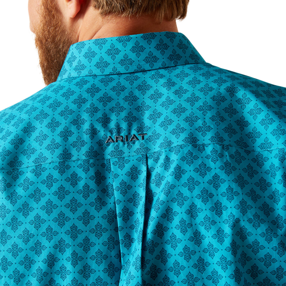 Ariat Mens Turquoise Shirt