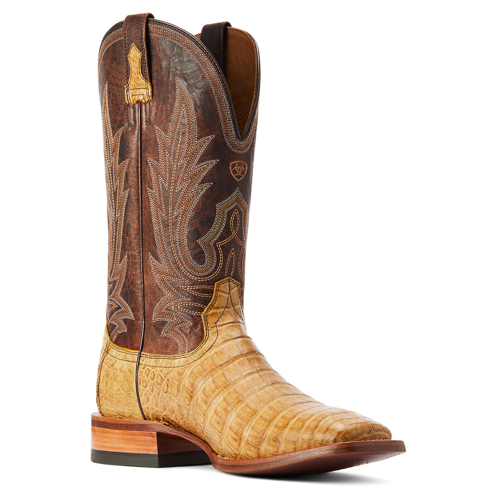 Ariat Mens Gunslinger Honeycomb Caiman Belly Cowboy Boot