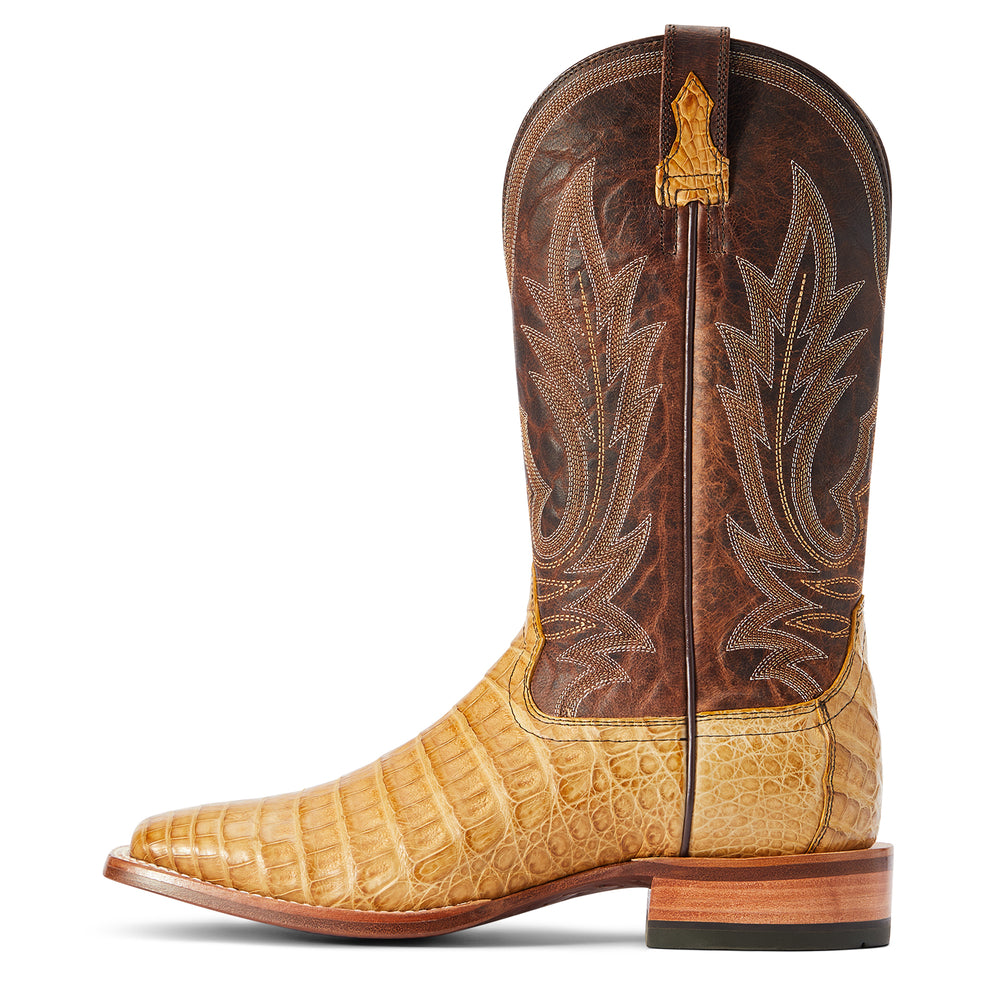 Ariat Mens Gunslinger Honeycomb Caiman Belly Cowboy Boot