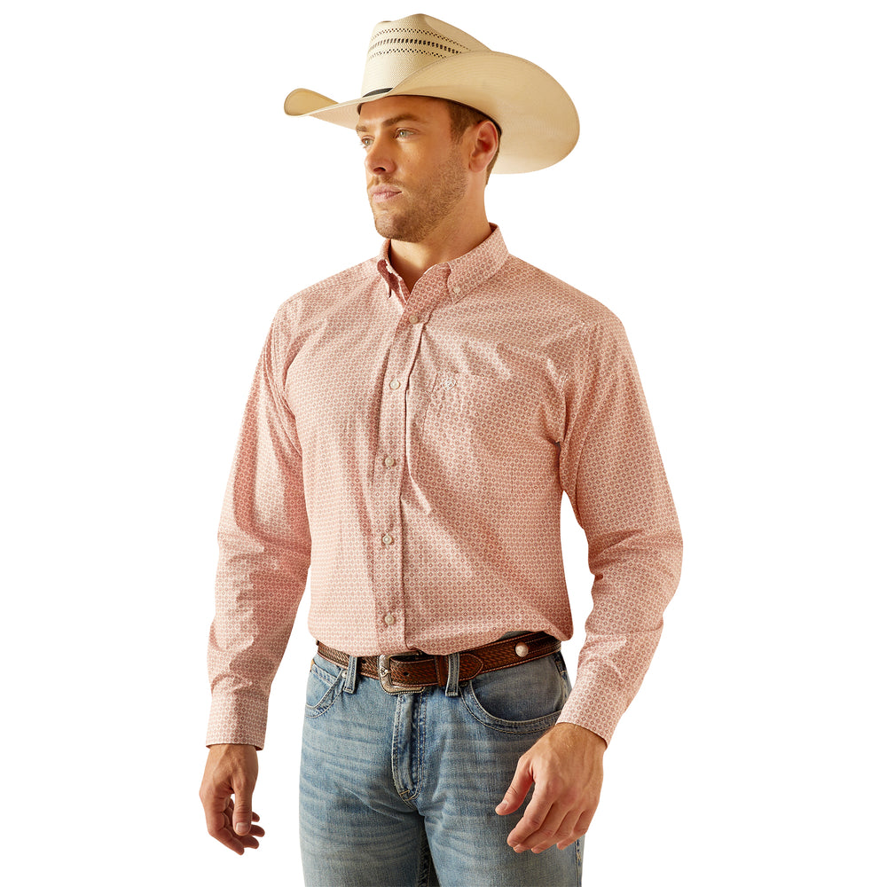 Ariat Mens Derrick Ginger Shirt