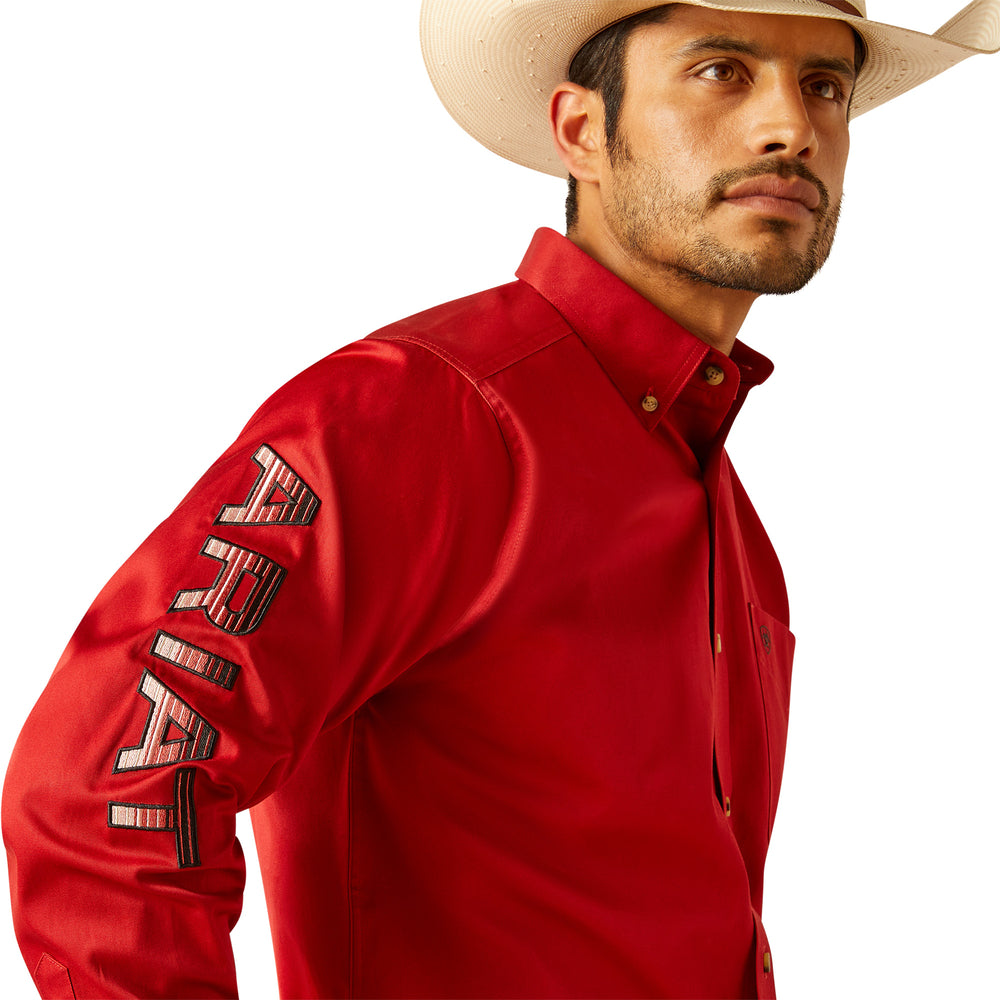 Ariat Mens Team Logo Long Sleeve Shirt