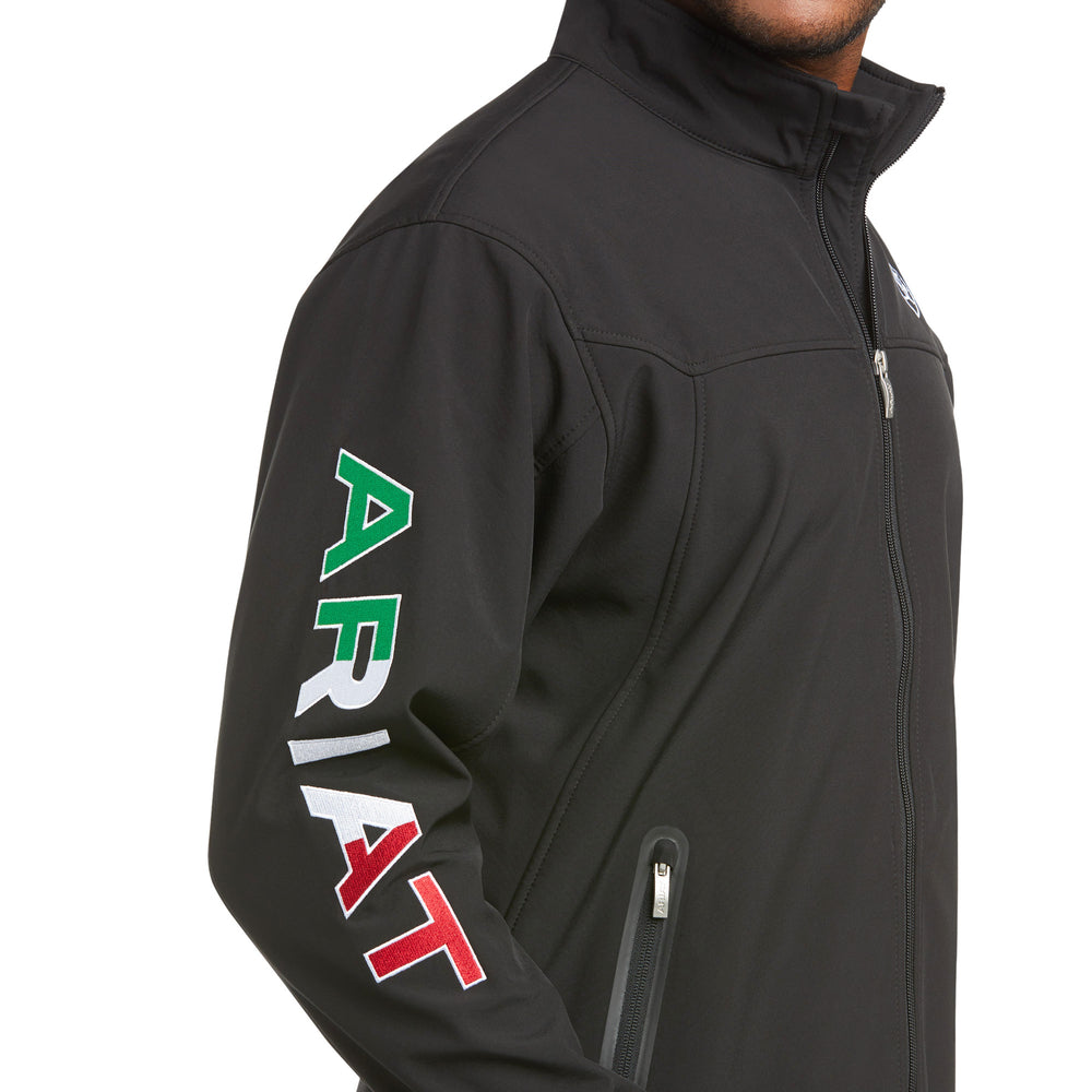 Ariat Mens Mexico Flag Softshell