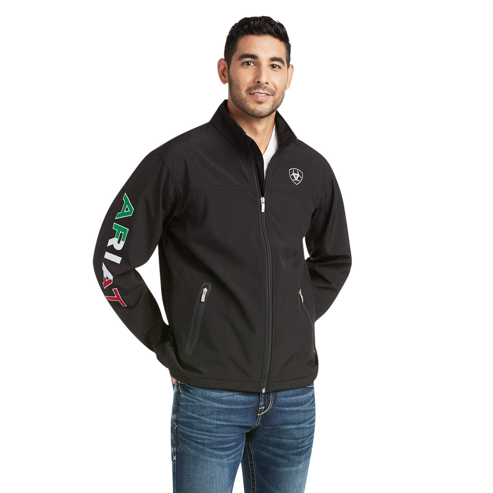 Ariat Mens Mexico Flag Softshell