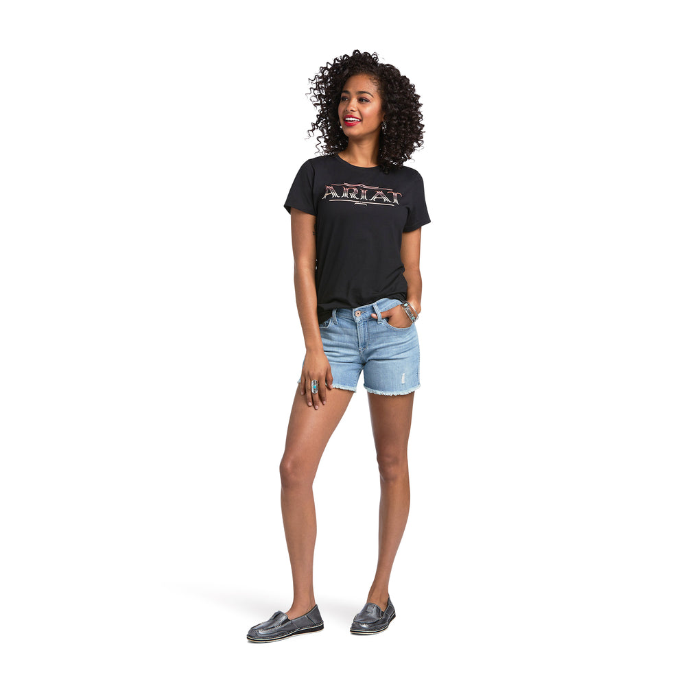 Ariat Ladies Black Serape T-Shirt