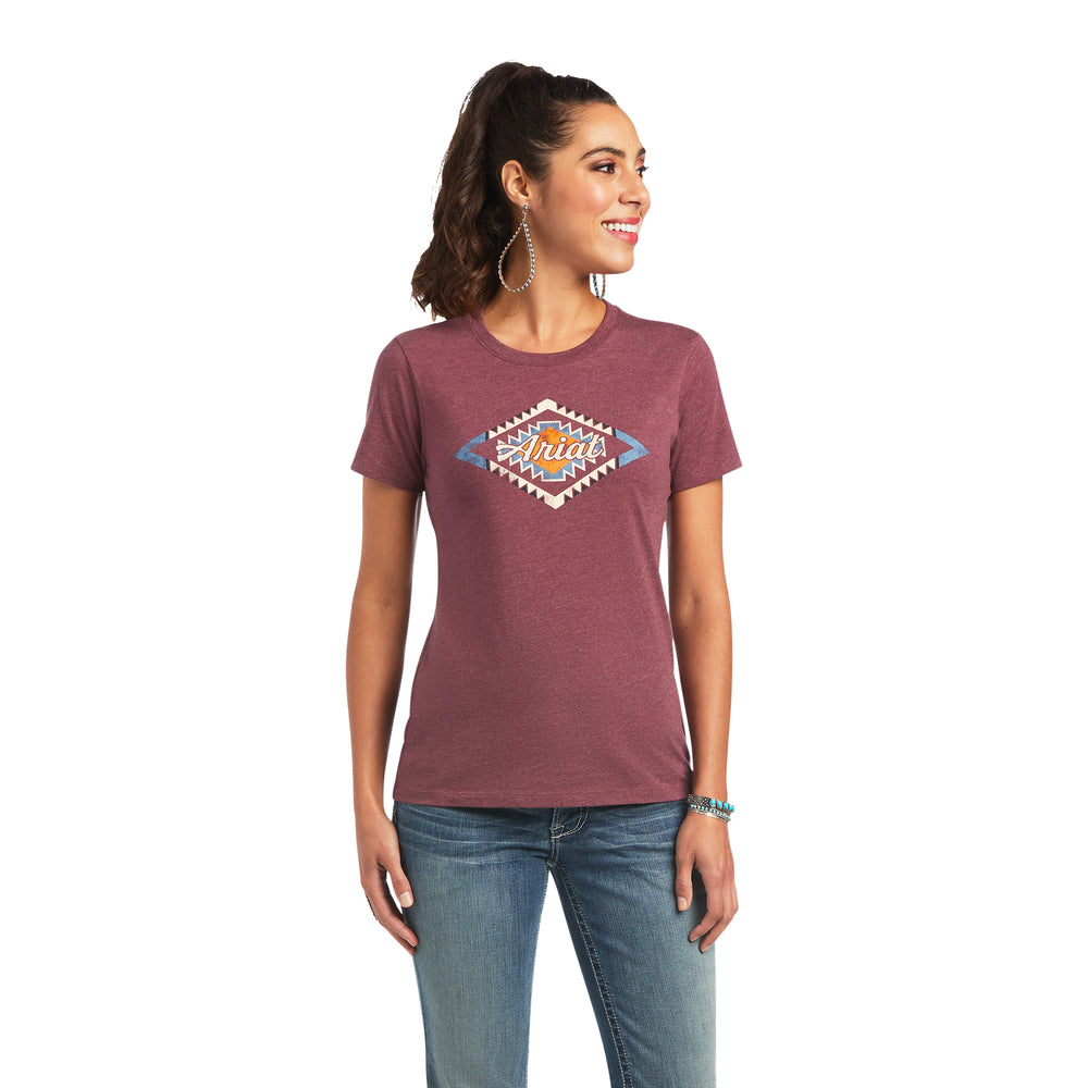 Ariat Womens Ariat Graphic Print T-Shirt