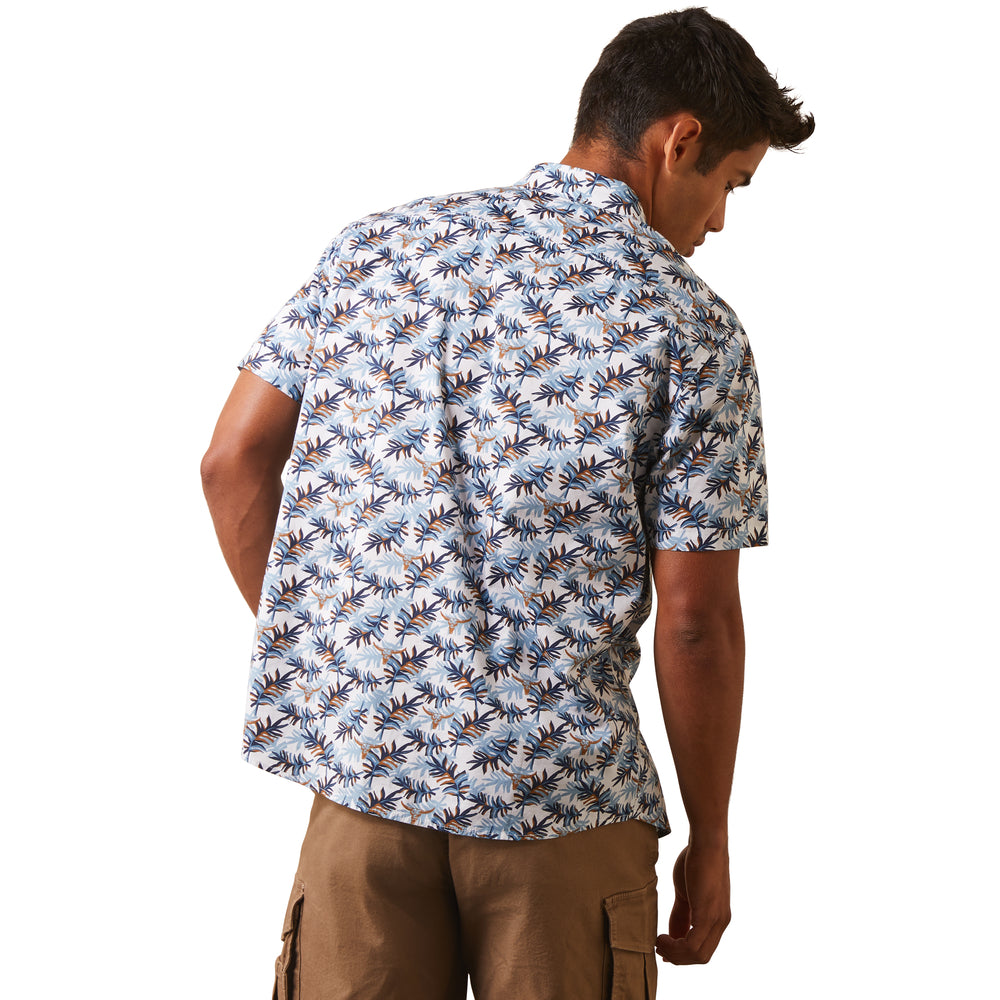 Ariat Mens Palm Waves Short Sleeve Shirt