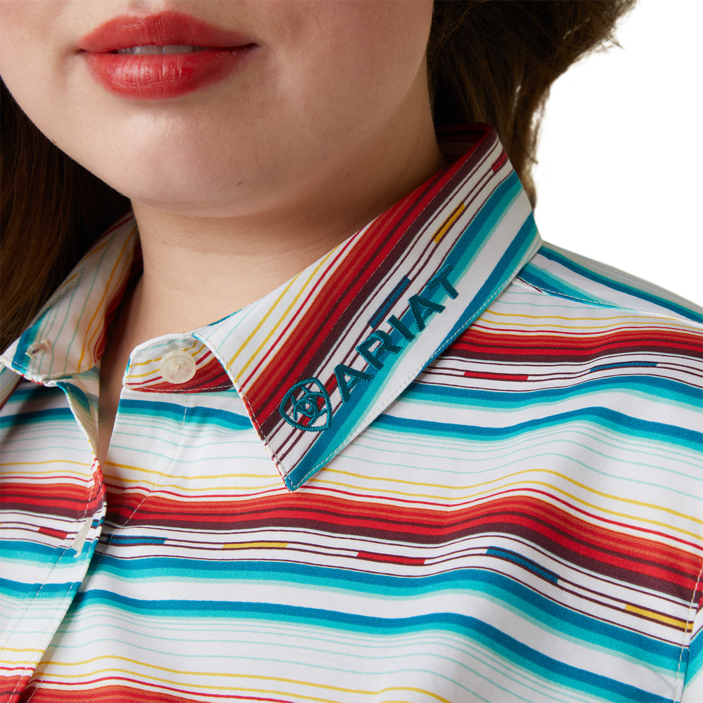 Ariat Ladies Striped Logo Shirt