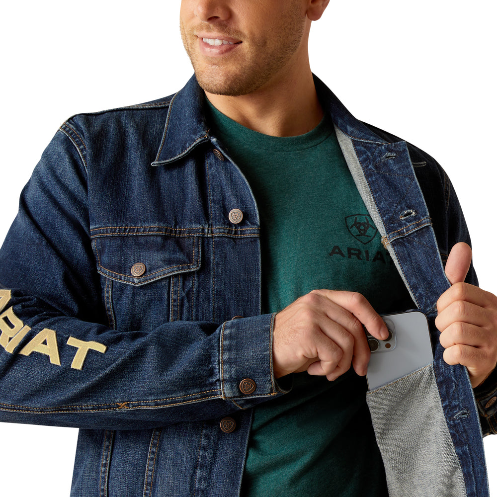 Ariat Mens Dark Denim Jacket