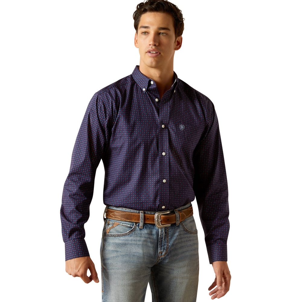 Ariat Mens Dark Blue Shirt