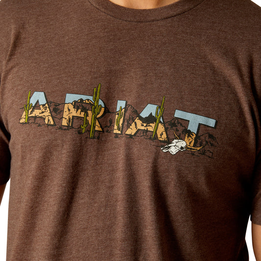 Ariat Brown Landscape Ariat T-Shirt