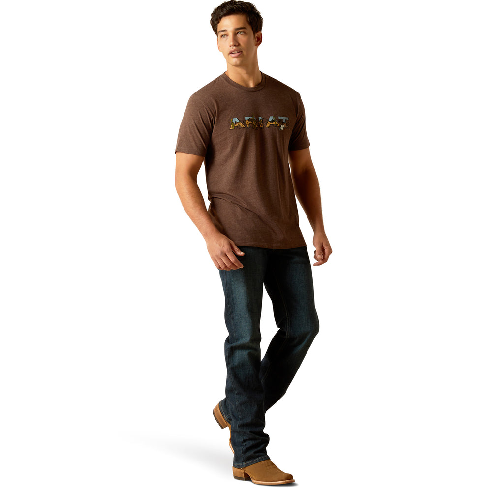 Ariat Brown Landscape Ariat T-Shirt