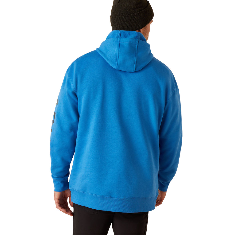 Ariat Mens Rebar Work Blue Hoodie