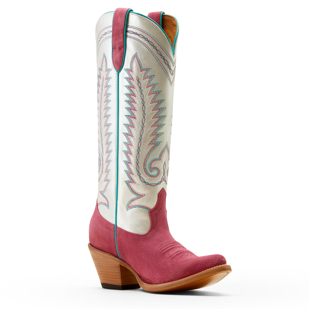 Ariat Ladies Pink Ambrose Raspberry/White Boot