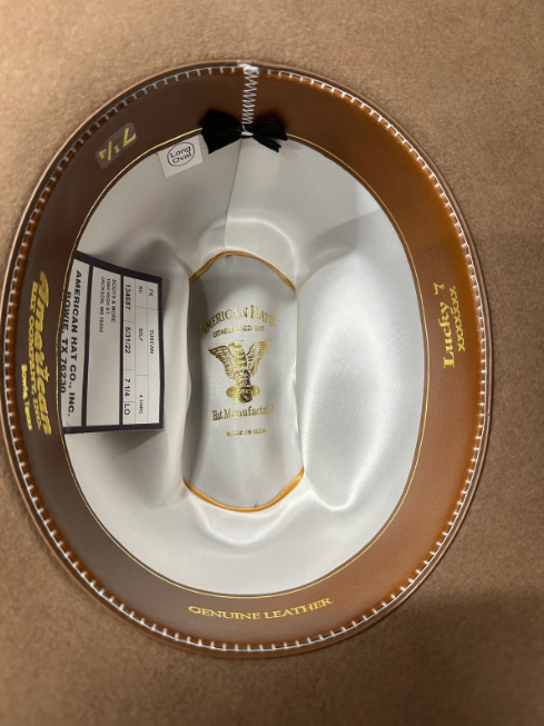 American Hat Company Tuscan 7x Open Crown
